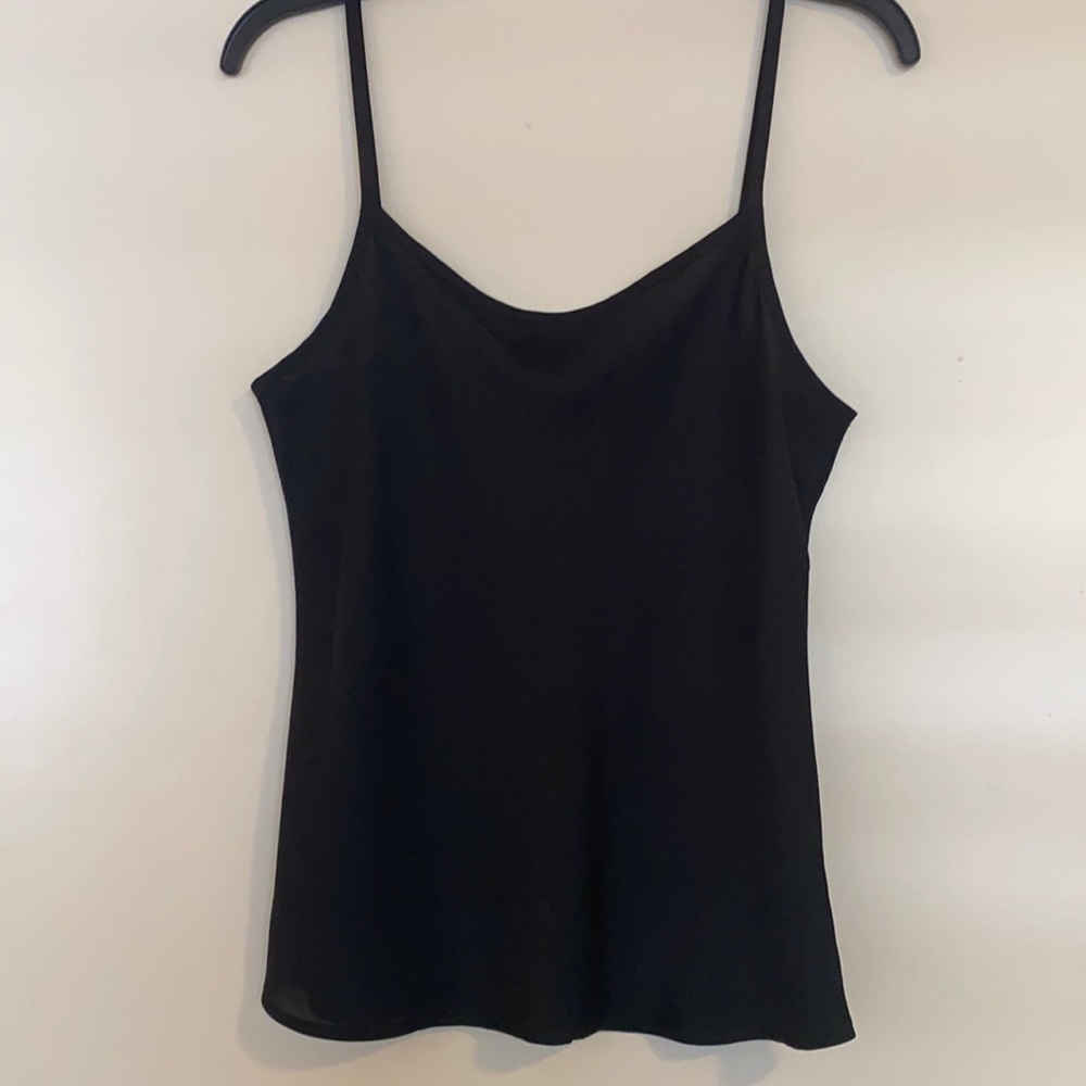 Simple Satin back top with adjustable straps